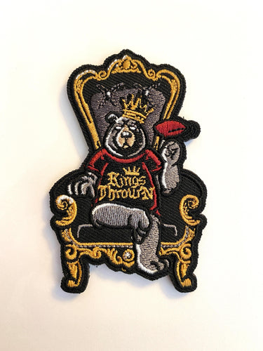Bear In a Chair Velcro Patch