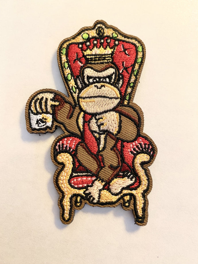 DK on a Throne